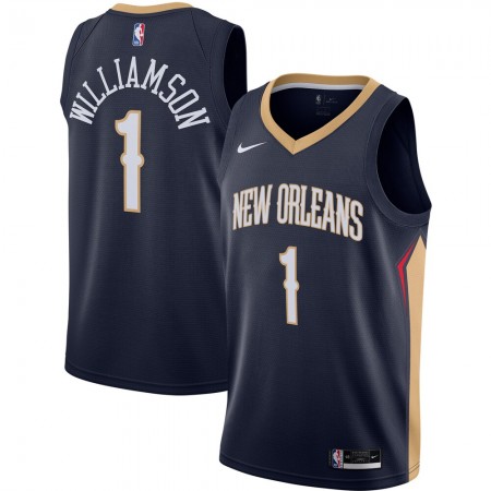 Maglia New Orleans Pelicans Zion Williamson 1 2020-21 Nike Icon Edition Swingman - Uomo